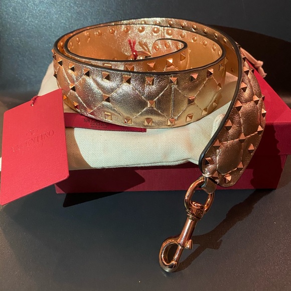 Valentino Handbags - SOLD Valentino ROCKSTUD SPIKE STRAP rame rose gold